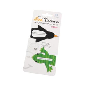 Thinking Gifts - Line Markers - Magnetic Bookmarks - Critters