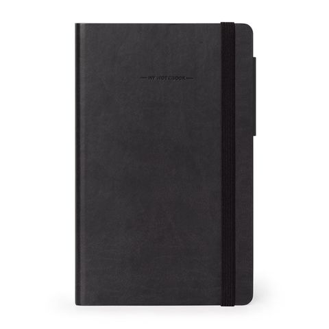 Legami - My Notebook - Medium (13 x 21cm) - Lined - Black Onyx