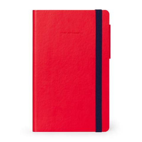 Legami - My Notebook - Medium (13 x 21cm) - Lined - Red Passion