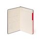 Legami - My Notebook - Medium (13 x 21cm) - Lined - Red Passion