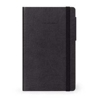 Legami - My Notebook - Medium (13 x 21cm) - Plain - Black Onyx