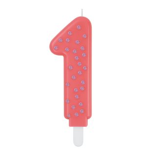 Legami - Maxi Cake Candle - Pink - 1