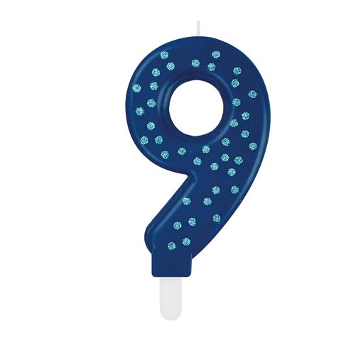 Legami - Maxi Cake Candle - Blue - 9