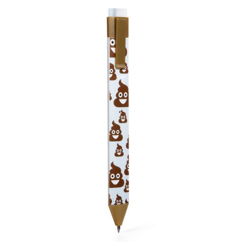 Thinking Gifts - Pen Bookmark - Poo