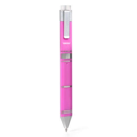 Pen Bookmark Pink & Silver