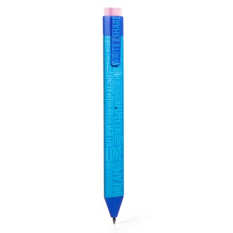 Pen Bookmark Blue Words