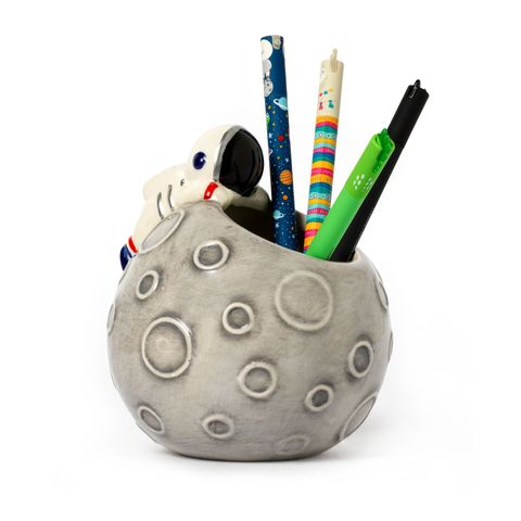 Ceramic Pen Holder - Desk Friends - Space