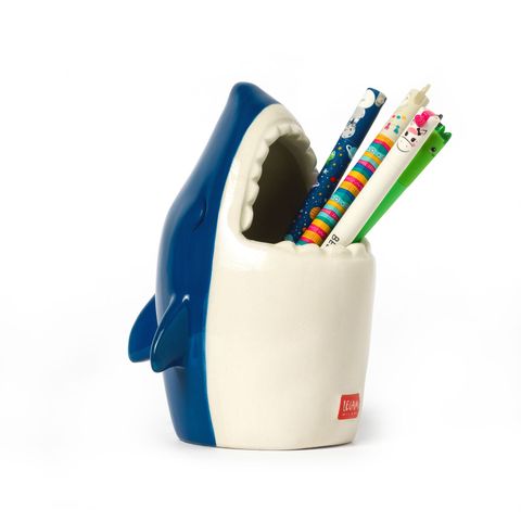 Legami - Ceramic Pen Holder - Desk Friends - Shark