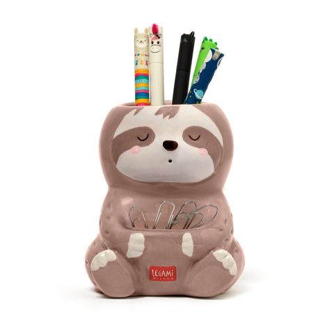 Legami - Ceramic Pen Holder - Desk Friends - Sloth