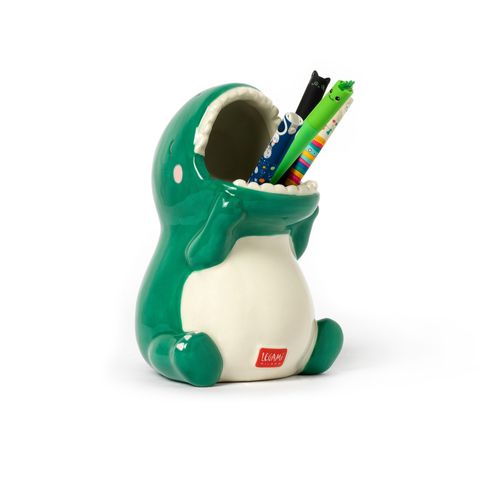 Legami - Ceramic Pen Holder - Desk Friends - Dino