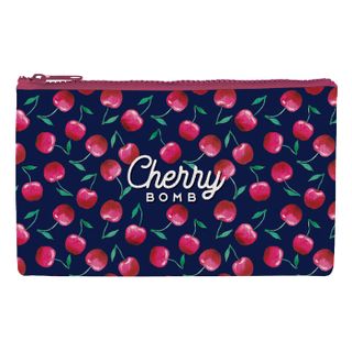 *Zipper Pouch Funky Collection Cherry Bomb
