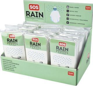 SOS Rain Poncho Unit 18  $3.15 Ea+GST