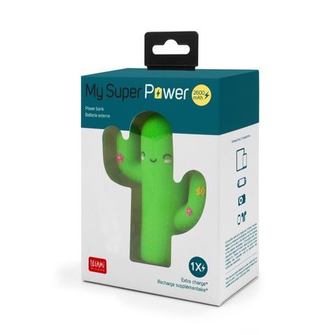 My Super Power - Power Bank - Cactus