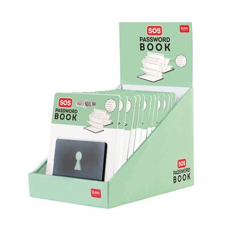 SOS Password Book Display Of 15