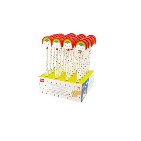 After Rain Comes The Rainbow - Pencil With Eraser - Display 24 Pcs Of Rain0001-$3.05+GST