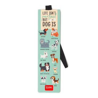 Legami - Bookmark With Elastic - Dogs