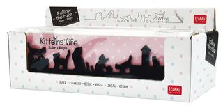 MEOW - RULER - DISPLAY 20 PCS - Pen Paper Gift