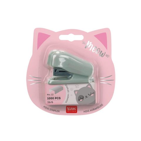 Legami - Mini Stapler - Meow
