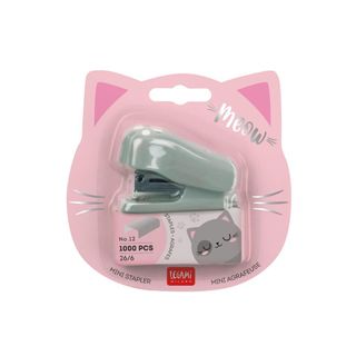 Legami - Mini Stapler - Meow Kitty