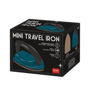 Legami - Mini Travel Iron - Petrol Blue