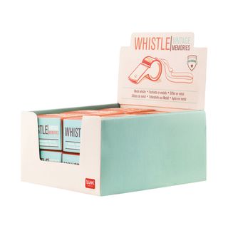 Legami - Metal Whistle - Display Pack of 12 Pcs