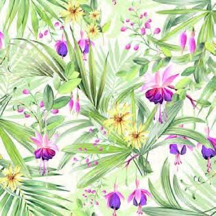 Ambiente - Paper Napkins - Pack of 20 - Luncheon Size - Exotic Leaves*