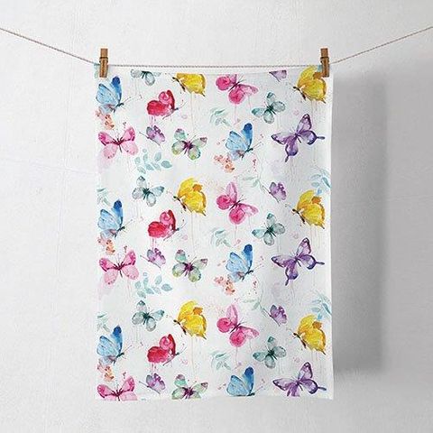 Ambiente Home - Tea Towel - Butterfly Collection