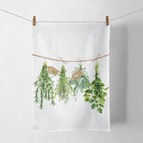 Ambiente Home - Tea Towel - Fresh Herbs