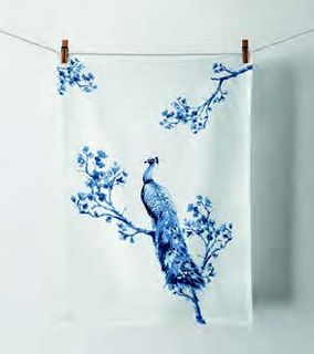 Ambiente Home - Tea Towel - Royal Peacock