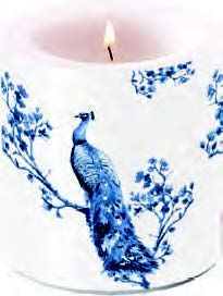 Ambiente Home - Candle - Small - Royal Peacock