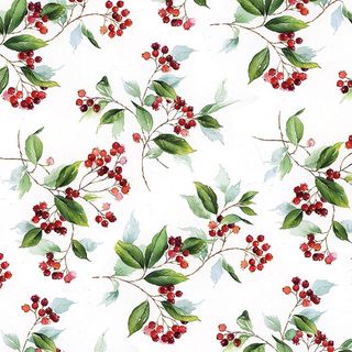 Ambiente - Paper Napkins Christmas - Pack of 20 - Luncheon Size - Winter Foliage