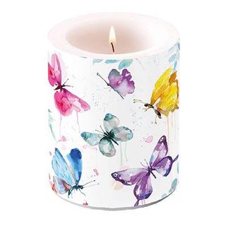 Ambiente Home - Candle - Large - Butterfly Collection
