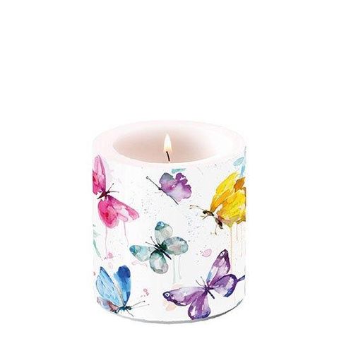 Ambiente Home - Candle - Small - Butterfly Collection