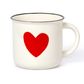 Legami - Cup-Puccino - New Bone China Mug 350 mL - Heart