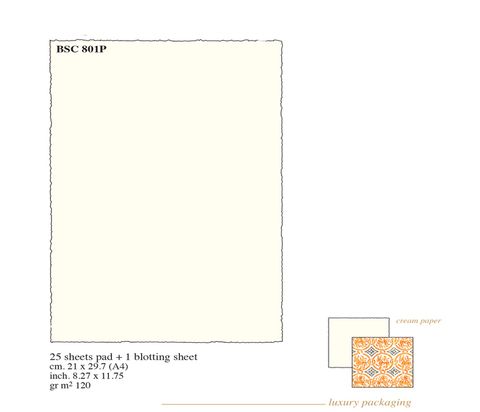 Rossi 1931 - Medioevalis - Writing Pad - A4 - Cream