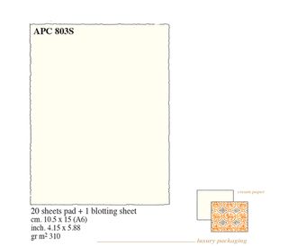 Rossi 1931 - Medioevalis - Artists Pad 310gsm - A6 - Cream