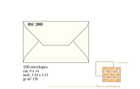 Rossi 1931 - Medioevalis - BSC208e CREAM Envelope box 100