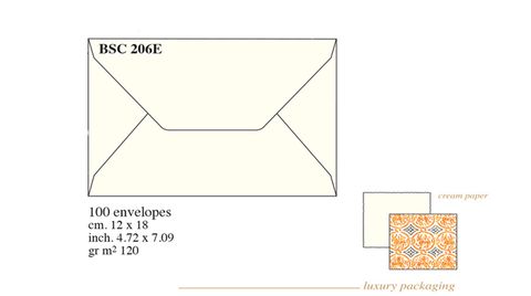 Rossi 1931 - Medioevalis - BSC206e CREAM Envelope box 100