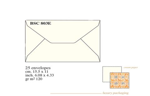 Rossi Medioevalis CREAM C6 envelopes pk 100