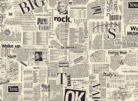 Newspaper Wrap Rossi 50X70cm