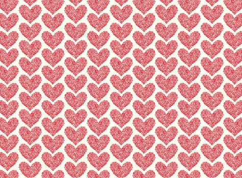 Wrap Rossi Letterpress Red Hearts