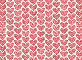 Rossi 1931 - Wrap Flat Sheet - Letterpress Red Hearts