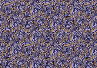 Rossi 1931 - Wrap Flat Sheet - Letterpress Lavender/Gold