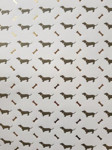 Wrap Rossi 50 x 70cm  Letterpress Dogs