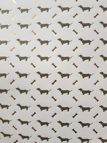 Rossi 1931 - Wrap Flat Sheet - Letterpress Dogs