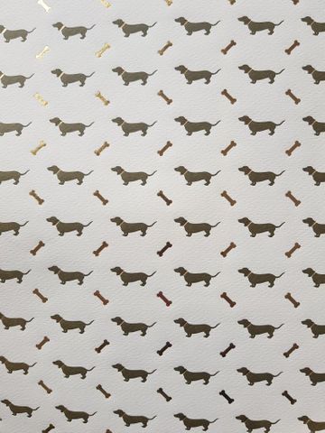 Rossi 1931 - Wrap Flat Sheet - Letterpress Dogs