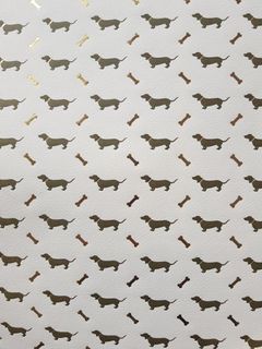 Rossi 1931 - Wrap Flat Sheet - Letterpress Dogs