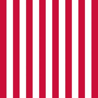 Ambiente - Paper Napkins - Pack of 20 - Luncheon Size - Stripes Red
