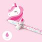 Legami - Erasable Gel Pen - Display Pack of 30 pcs - Unicorn - Pink Ink