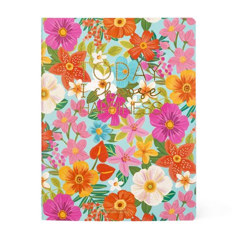 Legami - Quaderno Collection - Notebook - Large - Lined - Flowers